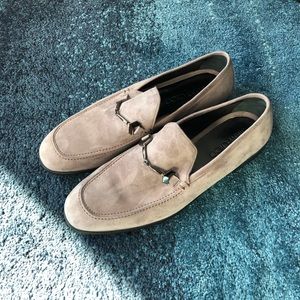 Brand new Jimmy Choo suede loafers